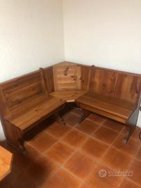 Panca in legno da taverna