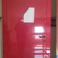 porta in legno massello laccatta