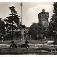 Vicenza - Giardini Salvi - (Cartolina anni '50)