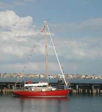 Aventura Sloop D'epoca in legno