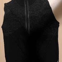 Maglione in lana con zip