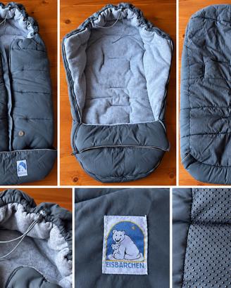 Sacco invernale per passeggino Eisbärchen