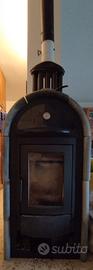 STUFA A LEGNA CON FORNO
