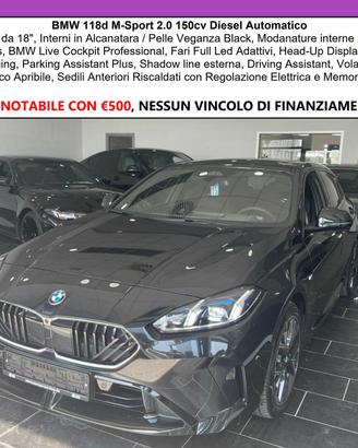 BMW Serie 1 118d M-Sport Tetto C18" msport New Mo