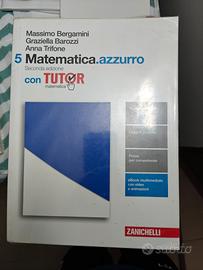 Matematica.azzurro.  Sec. Ediz. Vol.5 Con tutor