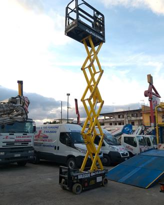 Piattaforma aerea elettrica airo 8 metri