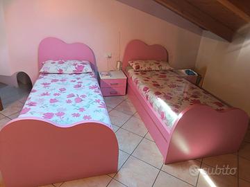 Letto singolo contenitore