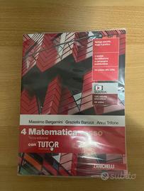 matematica.rosso 4 nuovissimo