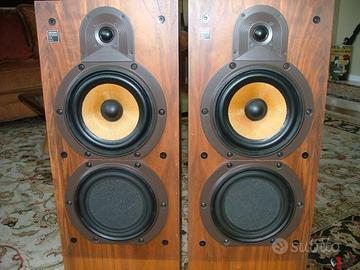 casse acustiche vintage B&W DM2000 fine anni 80'