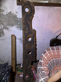 Due elementi decorativi/accessori per gioghi