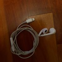 Cuffiette Apple originali con cavo lightning