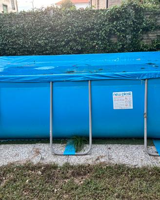 Piscina fuori terra 200x400x132