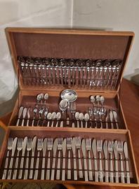 servizio posate 75 pezzi inox 18/c nickel free