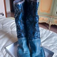 stivali donna color jeans Wannabe