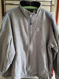 lotto felpa uomo zip senza cappuccio buona  condiz