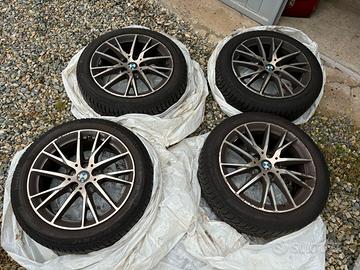 Cerchi in lega bmw e gomme invernali