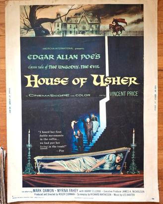 Locandina House of Usher 