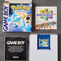 Pokemon Blu Gameboy ITA Originale 100%