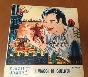 Vinile I viaggi di Gulliver vintage