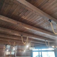 Chalet in legno e anticorodal