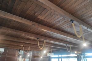 Chalet in legno e anticorodal