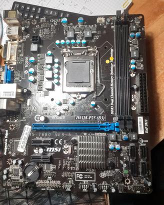 Motherboard H61M-P25 MSI LGA 1155