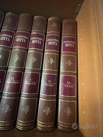 Enciclopedia Motta copertina in pelle