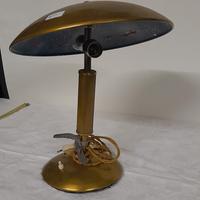 lampada da tavolo in ottone anni 30/40