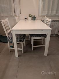 tavolo + 4 sedie 