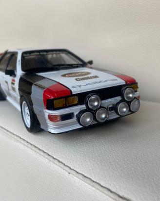 Audi quattro rally scala 1/24 - Tamiya