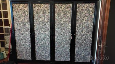 Camera matrimoniale completa in stile Liberty