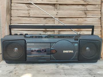 Stereo CD Radio Cassetta Vintage Boombox Japan