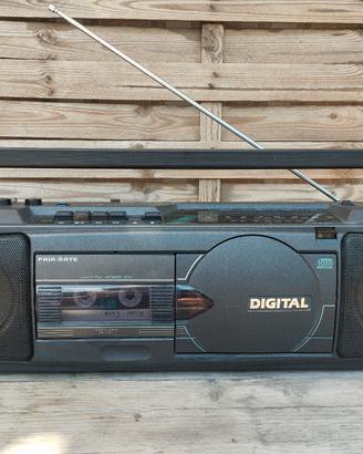 Stereo CD Radio Cassetta Vintage Boombox Japan