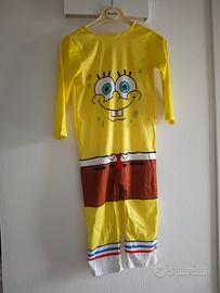 costume carnevale Spongebob dai 3 ai 5 anni