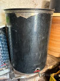 Botte vino acciaio inox 460 litri c