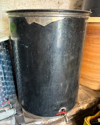 Botte vino acciaio inox 460 litri c