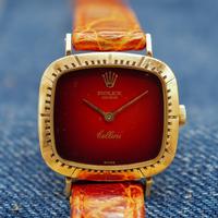 Rolex Cellini Red Dial degrade ref.4082 cassa oro