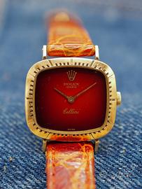 Rolex Cellini Red Dial degrade ref.4082 cassa oro