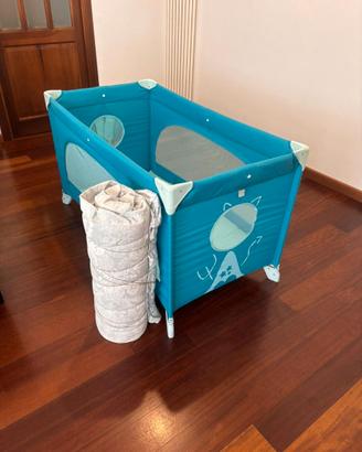 LETTINO PER BAMBINI CON CHIUSURA AD OMBRELLO