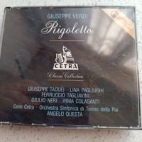 Set 2 CD e libretto Verdi Rigoletto