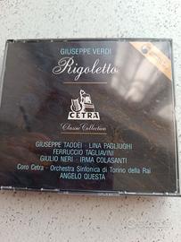 Set 2 CD e libretto Verdi Rigoletto