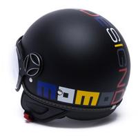 CASCO JET FGTR CLASSIC MOMO DESIGN MULTICOLOR NERO