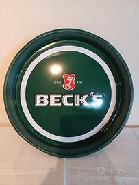Vassoio birra Beck's