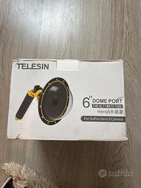 GoPro Hero 8 Dome port accessorio scafo acqua mare