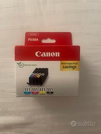 Canon  CLI -551 multipack per Prixma