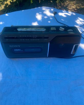 Radio Registratore a Cassette Sony CFM-140II AM/FM