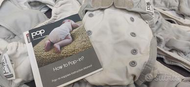 Kit da 10 pannolini lavabili pop-in