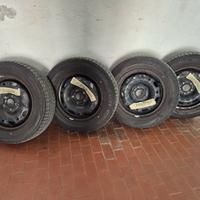 cerchi polo di 14 modello 2016 con pneumatici