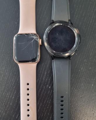 Apple Watch SE + SAMSUNG GALAXY WATCH 4