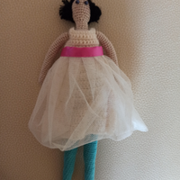 Bambola fatto a mano all'uncinetto 100% Cotone